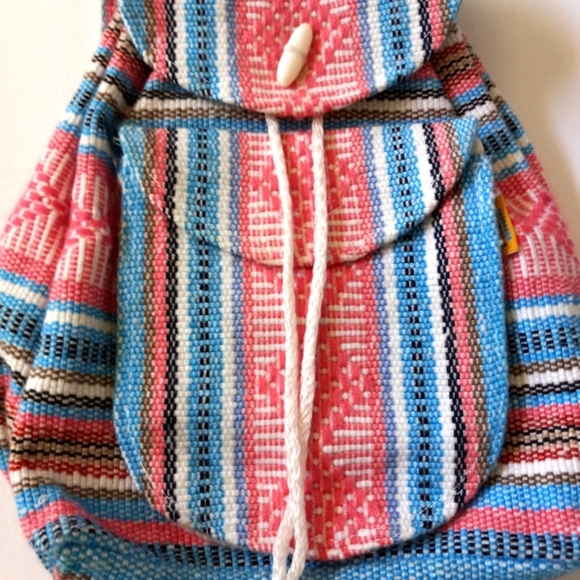 Pinzon Mexican Designed Small Backpack - Picture 2 of 5